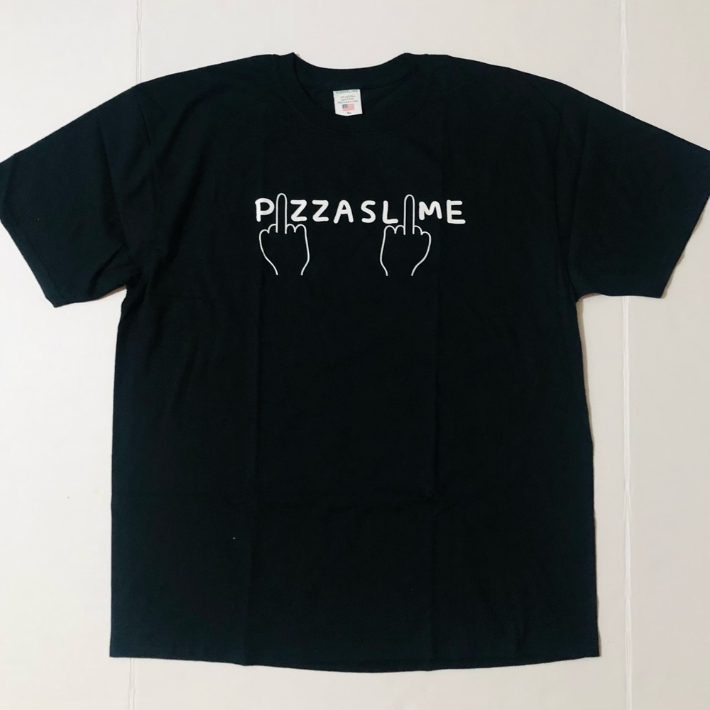 Pizza Slime Middle Finger tee (XL)